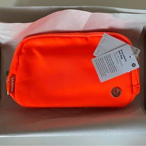 Lululemon Neon Orange Everywhere Belt Bag